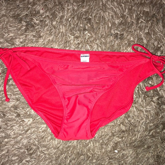 Red String Bikini Bottoms - Picture 1 of 2